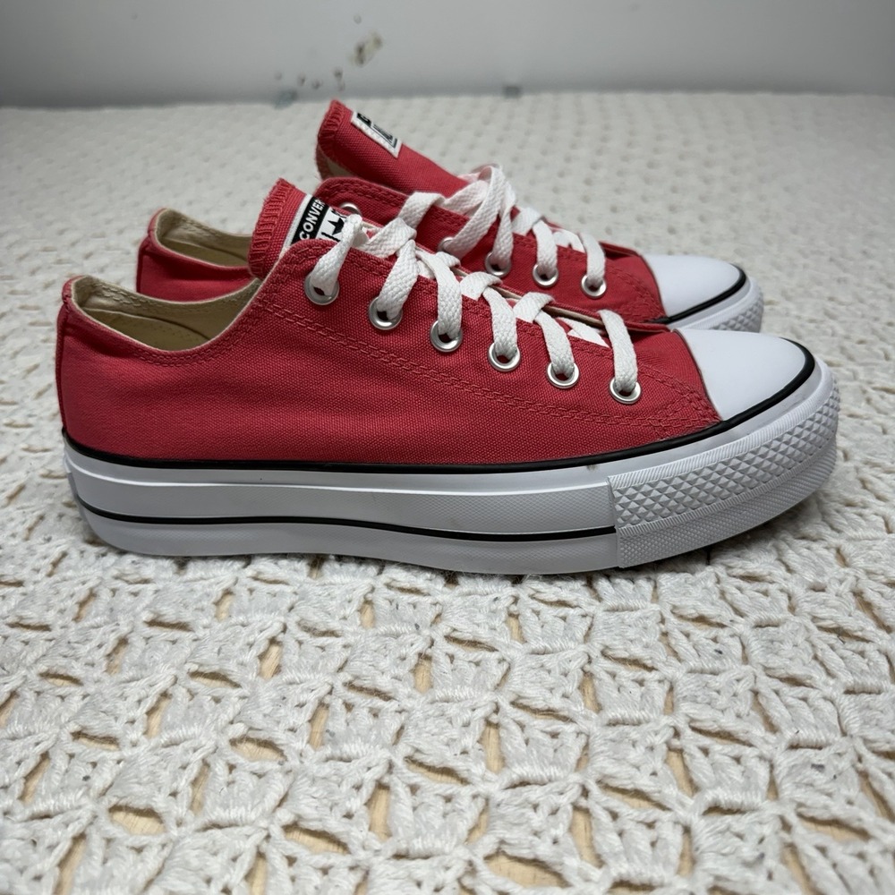 Converse All Star Chuck Taylor Sneakers Women Size 9,5 Pink White 9K 2004  M88 - Picture 1 of 9